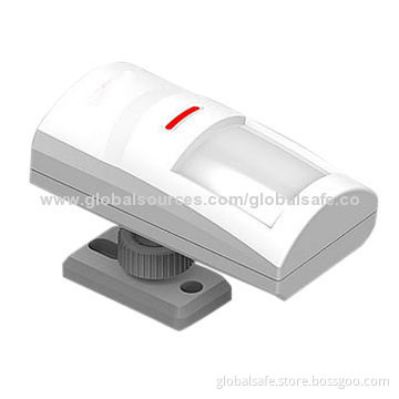 Wireless motion detector with MCU smart control